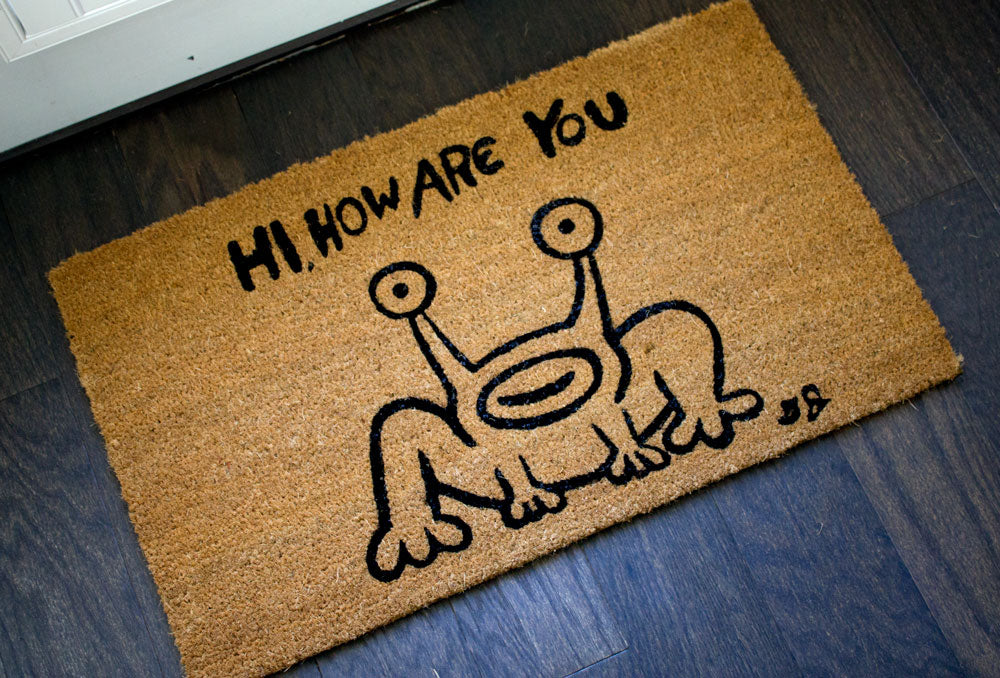 Hi how are you Doormat (Officially Licensed)